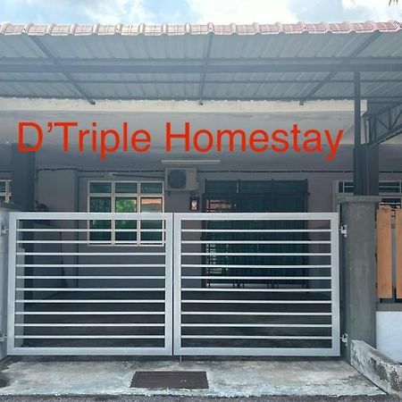 D'Triple Homestay Bandar Jasin Bestari Jasin Melaka Bemban Luaran gambar