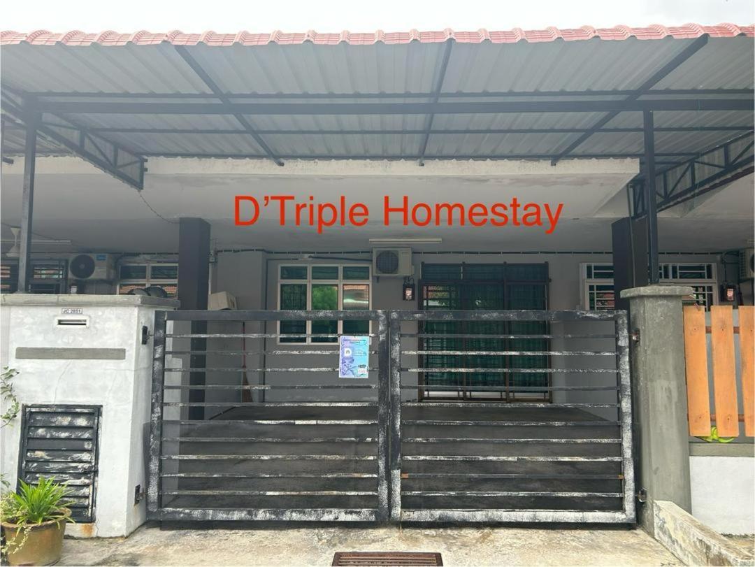 D'Triple Homestay Bandar Jasin Bestari Jasin Melaka Bemban Luaran gambar